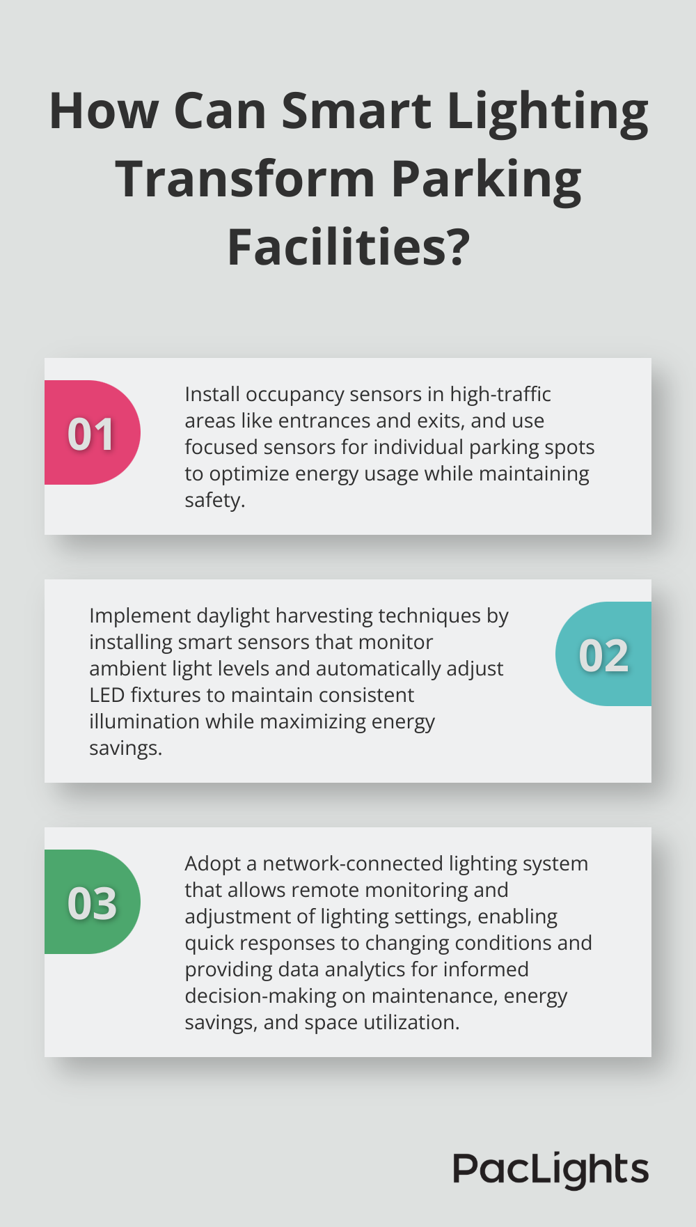 Infographic: How Can Smart Lighting Transform Parking Facilities? - commercial parking garage lighting