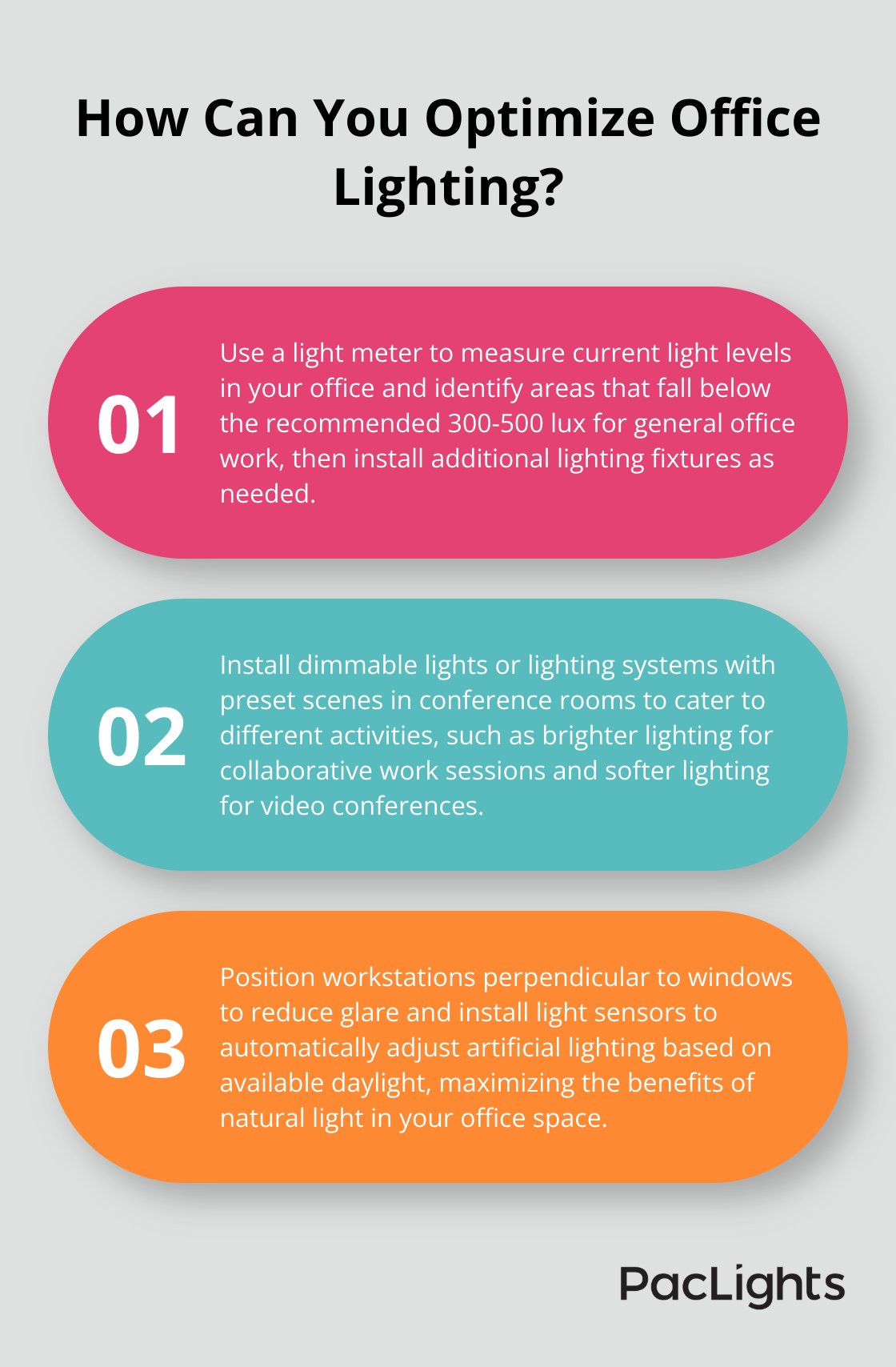 Infographic: How Can You Optimize Office Lighting?