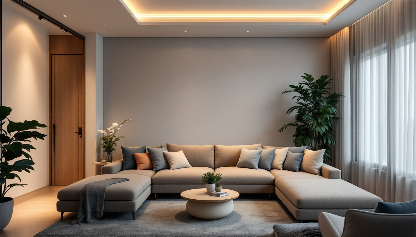 A photograph of a well-lit room showcasing various types of recessed lighting installations